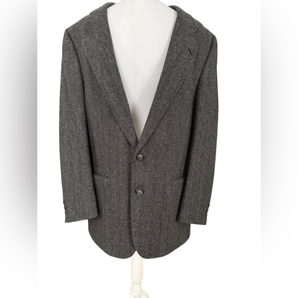 Vintage Burberrys Men’s 100% Wool Blazer union made in the USA size 44R